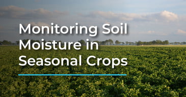 winter crop soil moisture monitoring